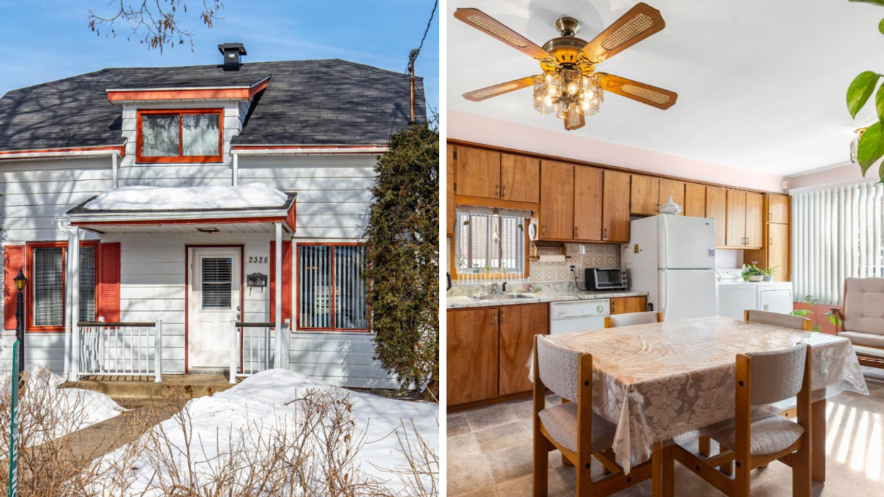 Une maison à Montréal.