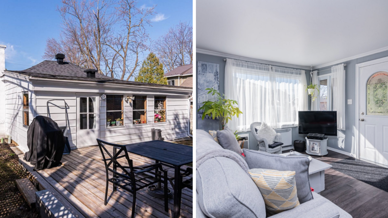 Une maison à Montréal.