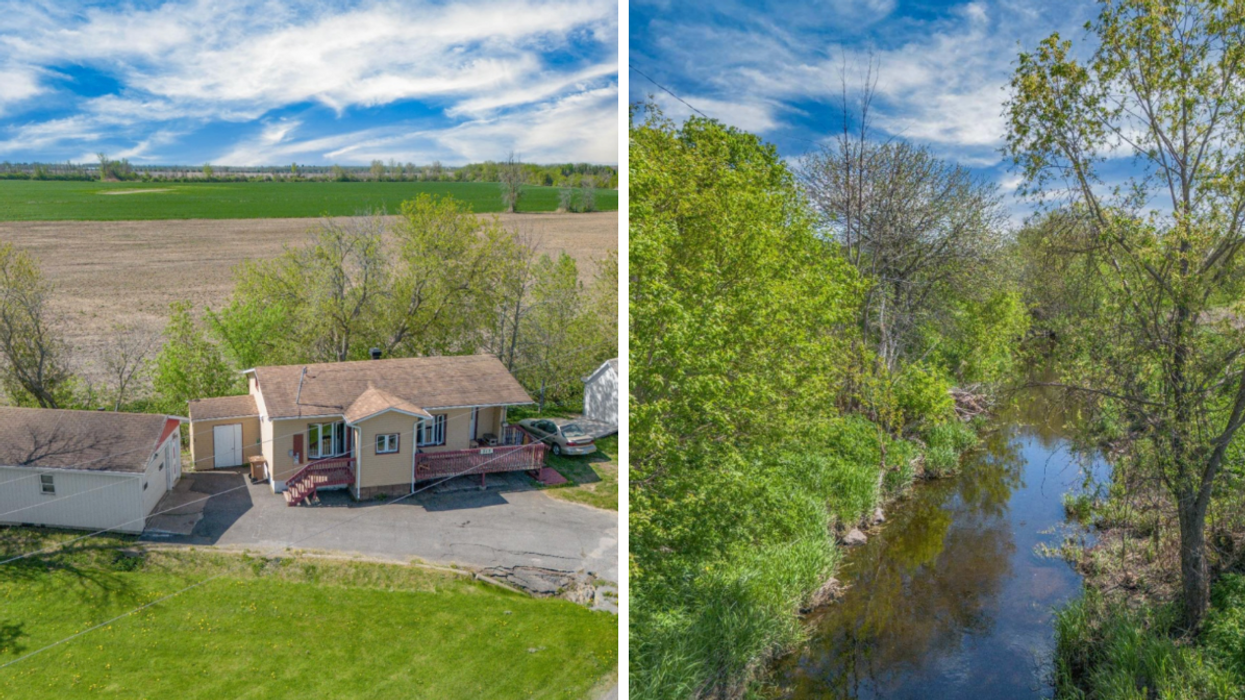 Une maison à vendre à 250K$ à 30 mn de Montréal.