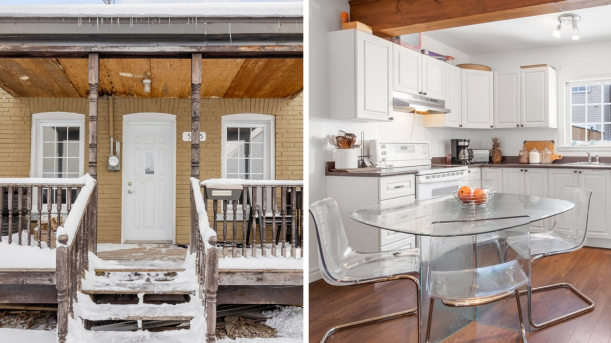 Une maison à vendre à Montréal.