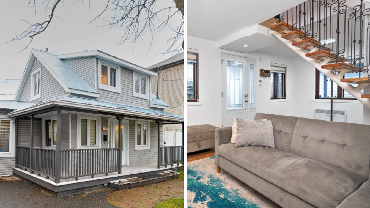 Une maison avec un spa à Montréal.