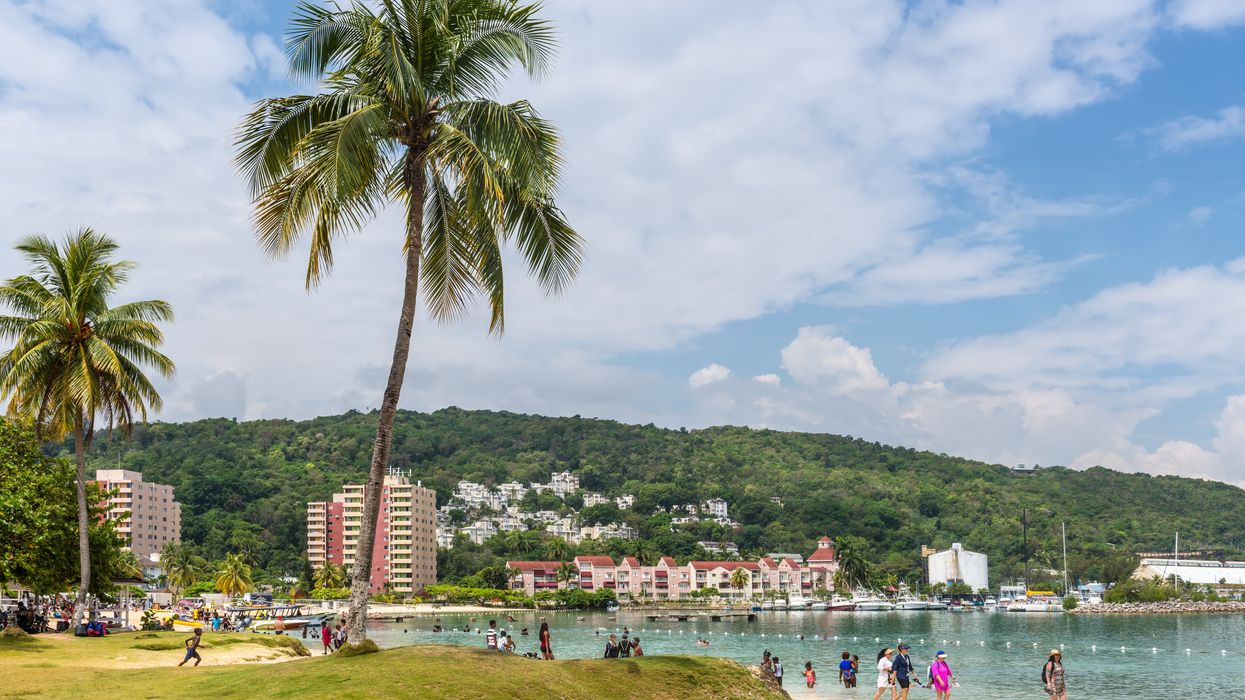 Une plage en Jamaïque.
