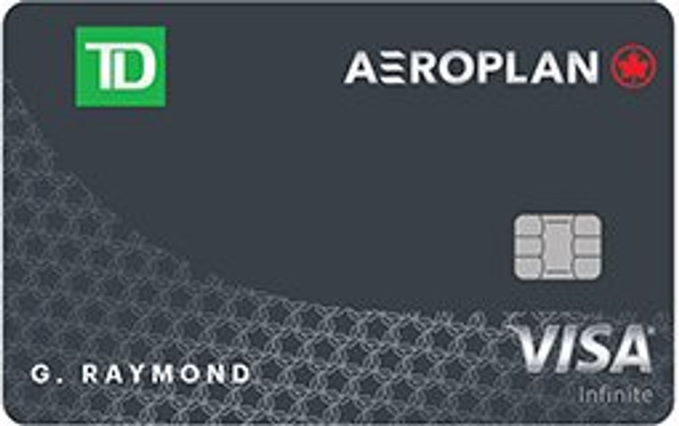 Visa Infinite TD A\u00e9roplan.