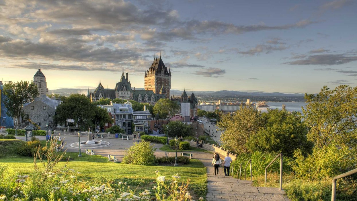 Vue sur le Château Frontenac, à Québec