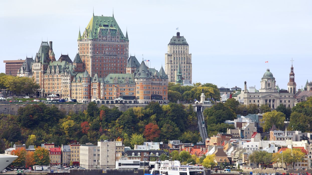 Vue sur le Vieux-Québec.