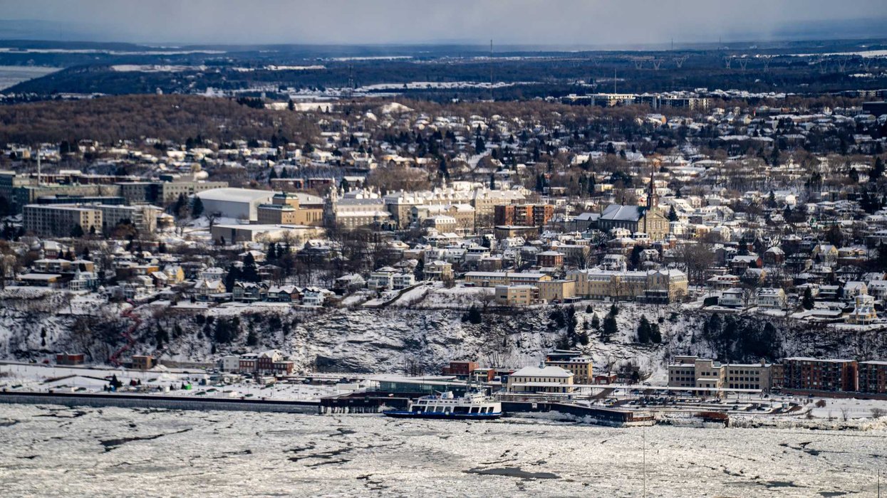 Vue sur Lévis.