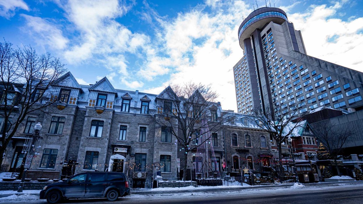 Vue sur Québec.