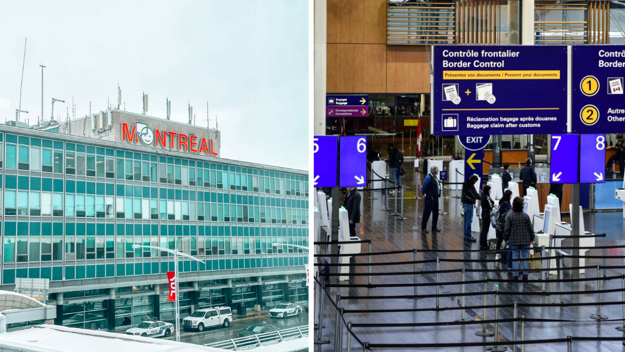 YUL Aéroport International Montréal-Trudeau.