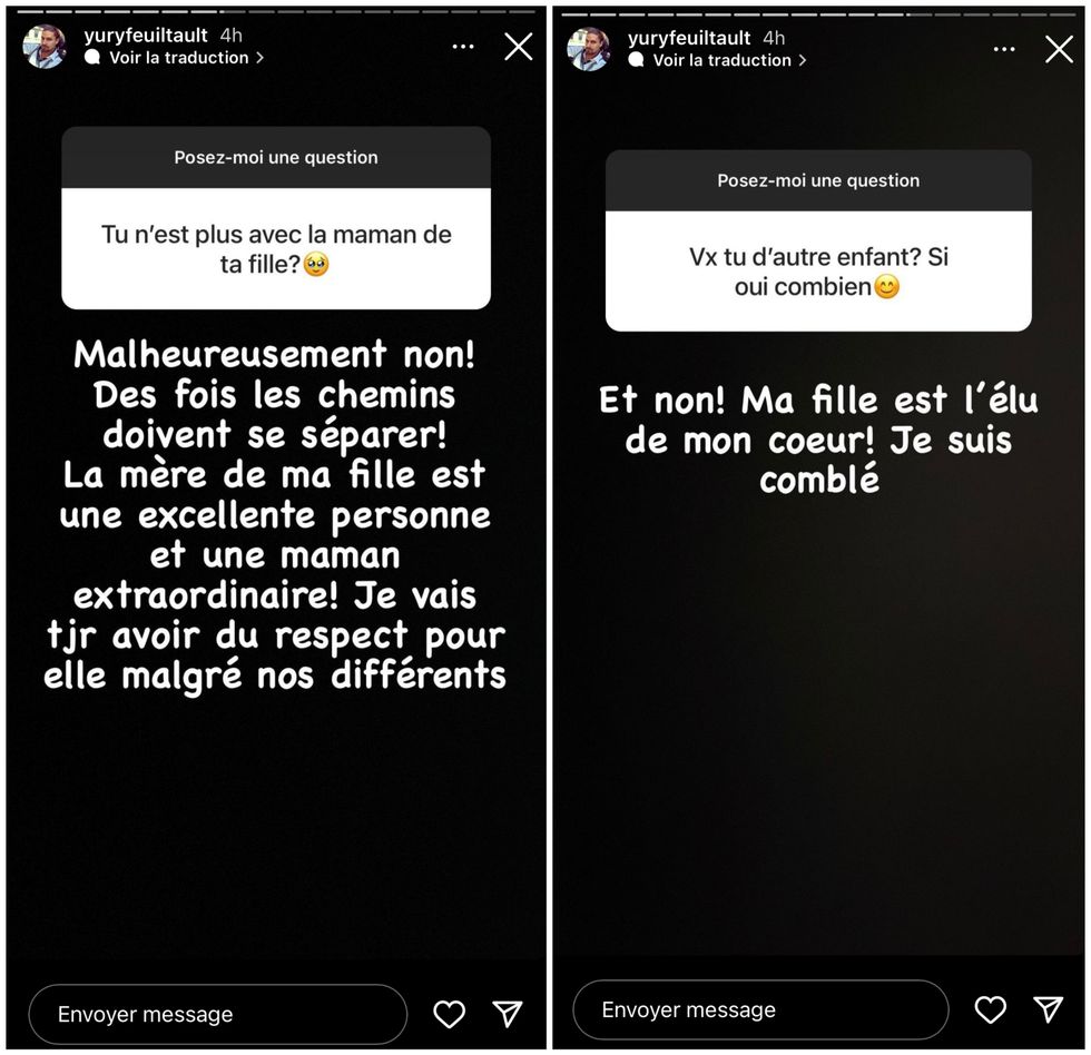 Yury parle de sa fille et la m\u00e8re.